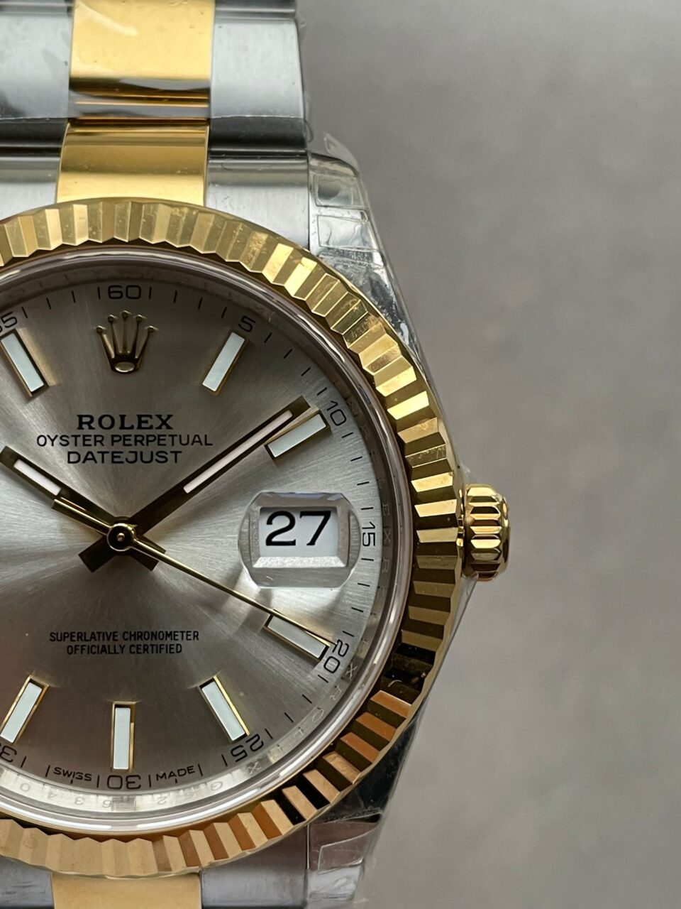 VSF Factory 1:1 DateJust 41 126333 904L SS/YG Best Edition Silver Dial VS3235