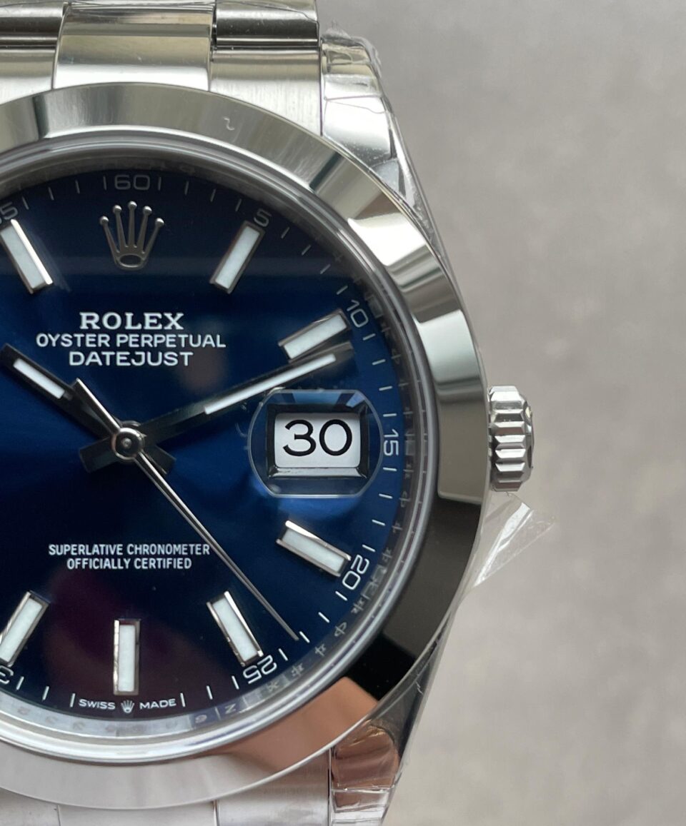 VSF Factory 1:1 DateJust 41 126300 904L SS Best Edition Blue Dial VS3235