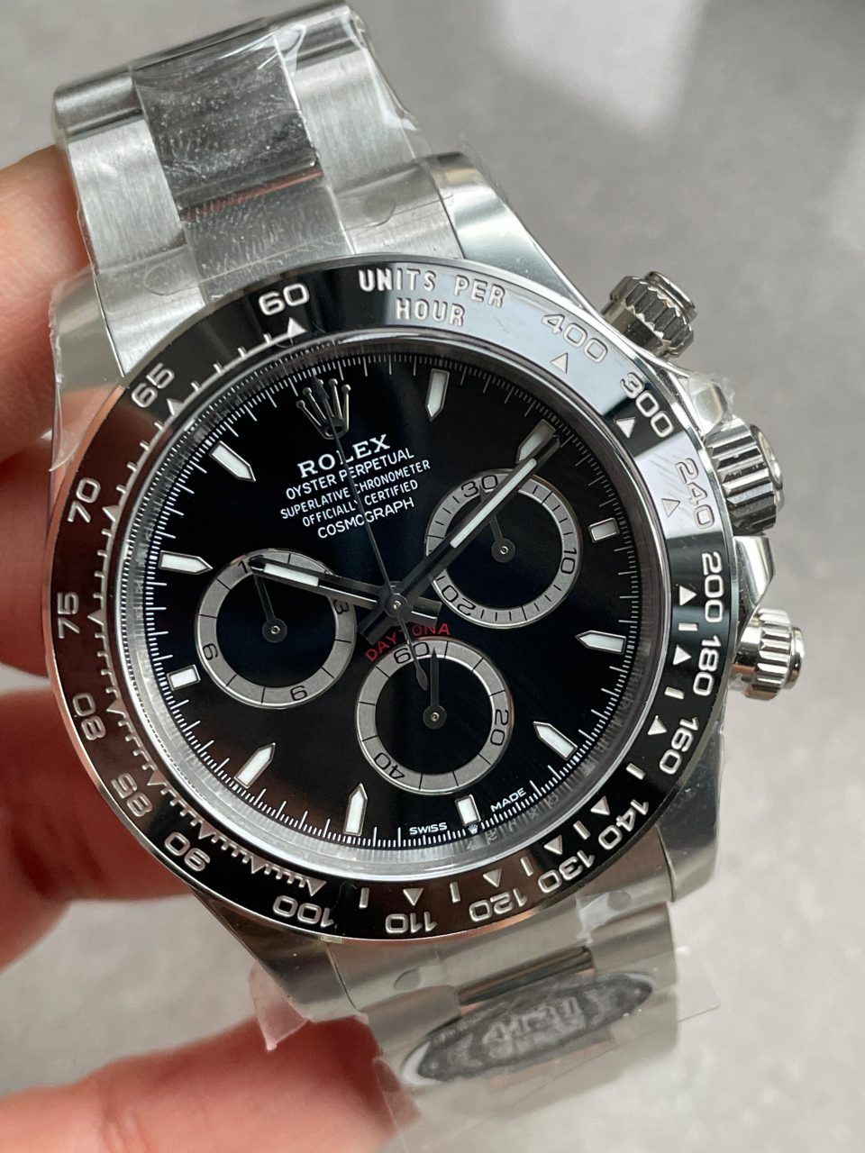 Clean factory 1:1 2023 Daytona 126500 Best Edition 904L Steel Black Dial SH4131