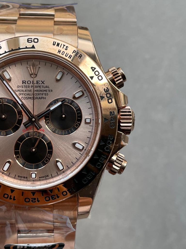 BTF Factory 1:1 Daytona 116505 904L RG Rose Gold Dial A4130