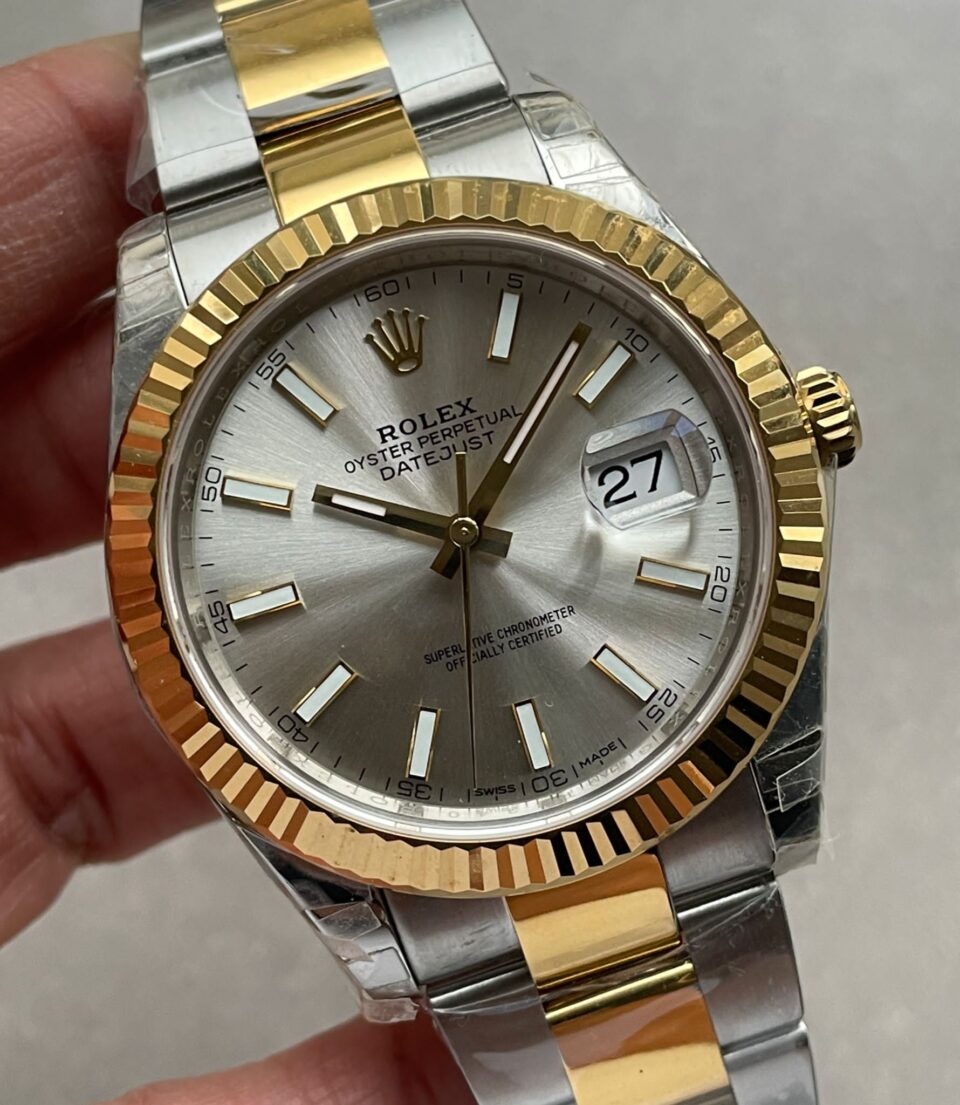 VSF Factory 1:1 DateJust 41 126333 904L SS/YG Best Edition Silver Dial VS3235