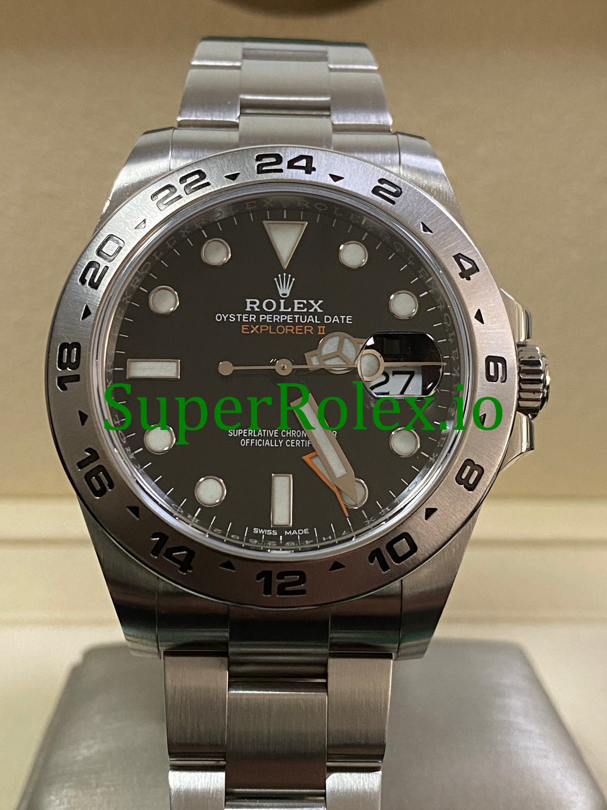 Oyster Perpetual Explorer II Ref.216570 - Black Dial