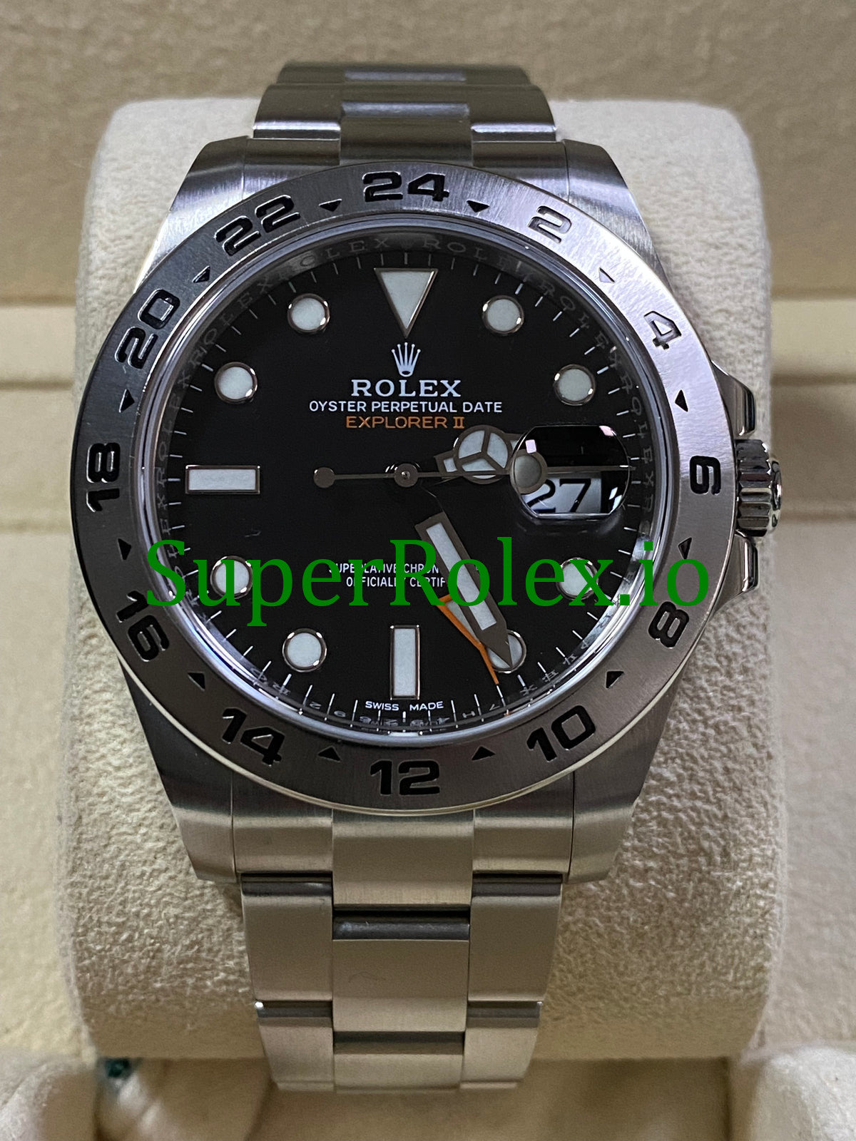 Oyster Perpetual Explorer II Ref.216570 - Black Dial