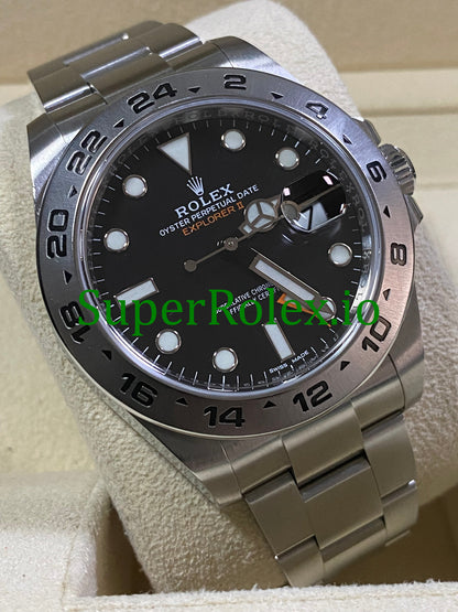 Oyster Perpetual Explorer II Ref.216570 - Black Dial