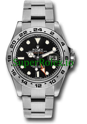 Oyster Perpetual Explorer II Ref.216570 - Black Dial