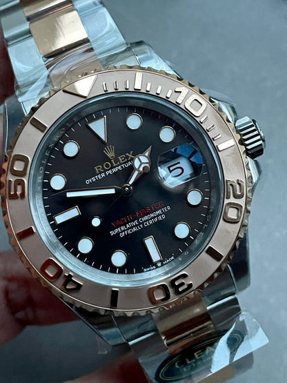 CF FACTORY 1:1 Yacht-Master 116621 SS/RG 904L steel Black Dial VS3235