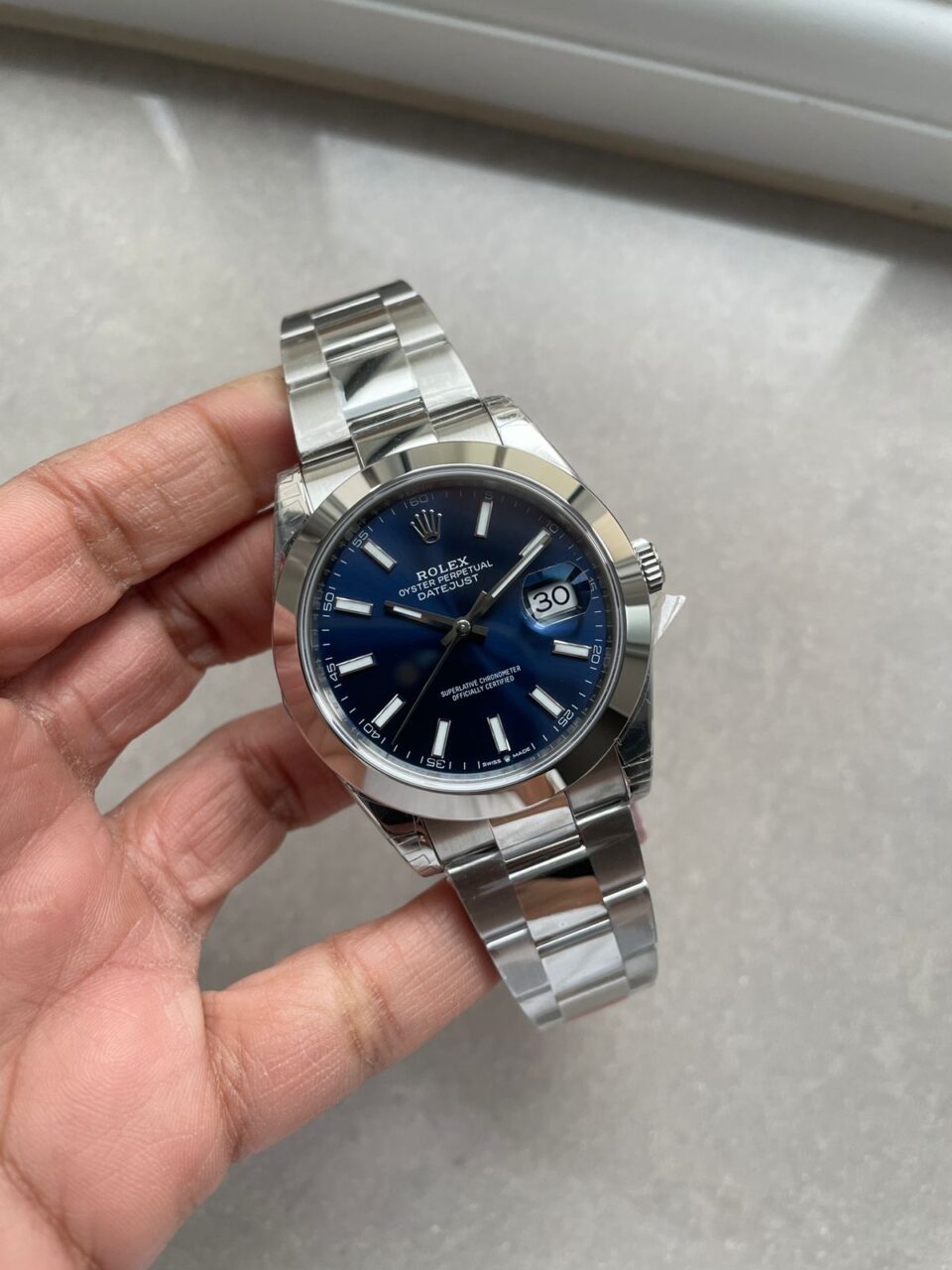 VSF Factory 1:1 DateJust 41 126300 904L SS Best Edition Blue Dial VS3235
