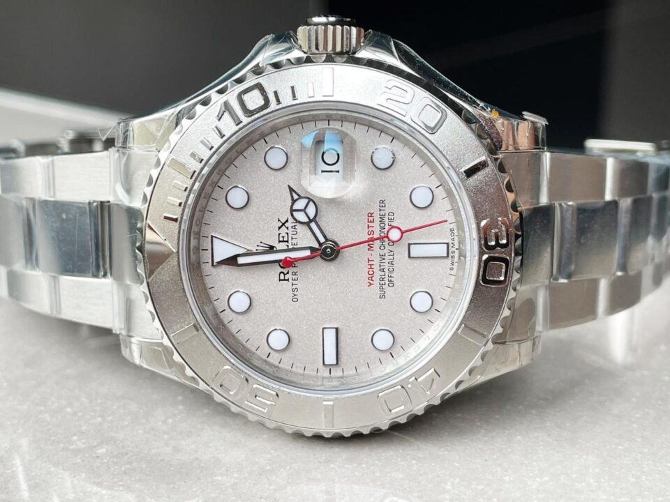 JF FACTORY 1:1 Yacht-Master 116622 Best Edition Silver Dial SH3135