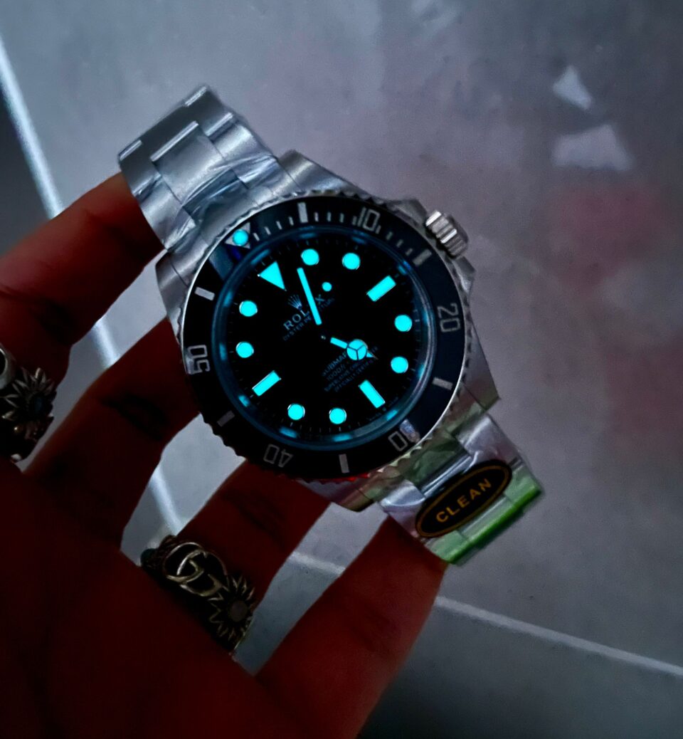 Clean FACTORY 1:1 Submariner No Date CF 41mm Black Dial Black ceramic Bezel 3230