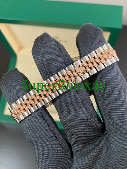 Lady-Datejust 28 Steel and Everose Gold Ref.279171