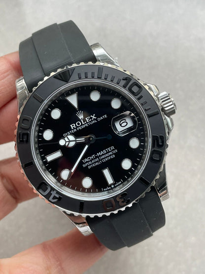 VSF FACTORY 1:1 Yacht-Master 41mm 226659 Best Edition 3D Black Dial SS case Black Ceramic Bezel VS3235