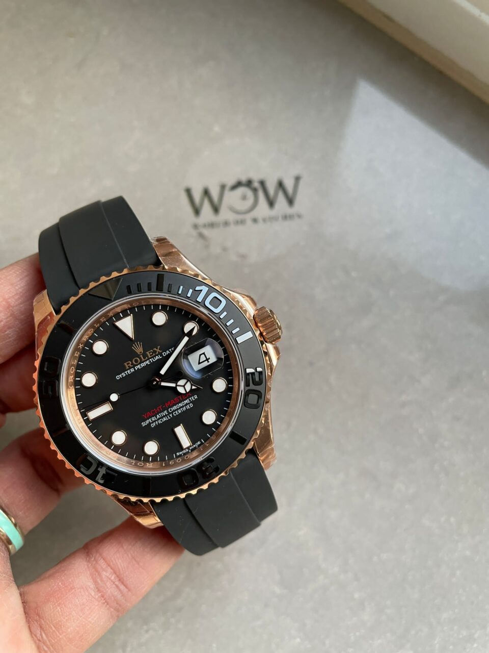 VSF FACTORY 1:1 Yacht-Master 126655 Best Edition Black Ceramic Bezel VS3135