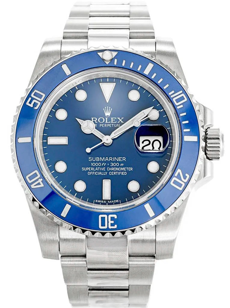 Submariner Blue Dial 116619LB “Smurf