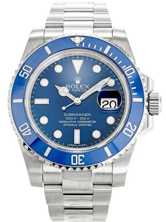 Submariner Blue Dial 116619LB “Smurf