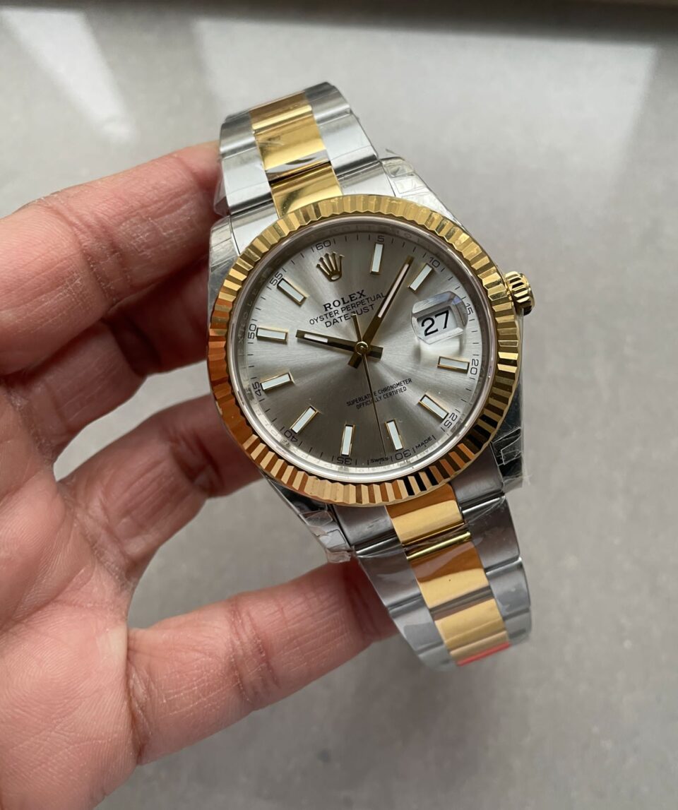 VSF Factory 1:1 DateJust 41 126333 904L SS/YG Best Edition Silver Dial VS3235