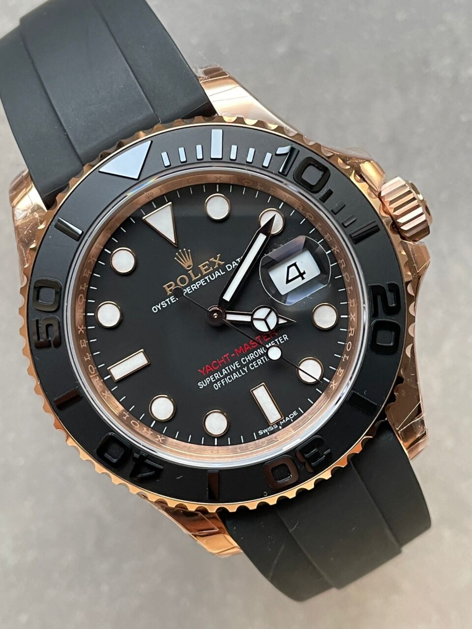 VSF FACTORY 1:1 Yacht-Master 126655 Best Edition Black Ceramic Bezel VS3135