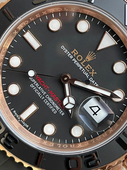 VSF FACTORY 1:1 Yacht-Master 126655 Best Edition Black Ceramic Bezel VS3135