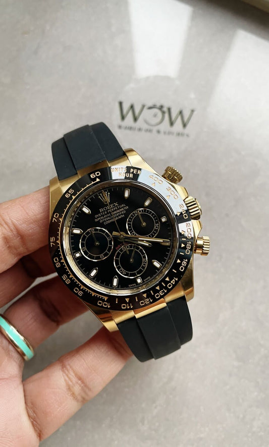 Clean Factory 1:1 Daytona 116518 Best Edition Black Dial SA4130