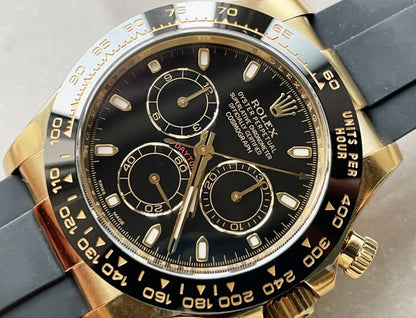 Clean Factory 1:1 Daytona 116518 Best Edition Black Dial SA4130