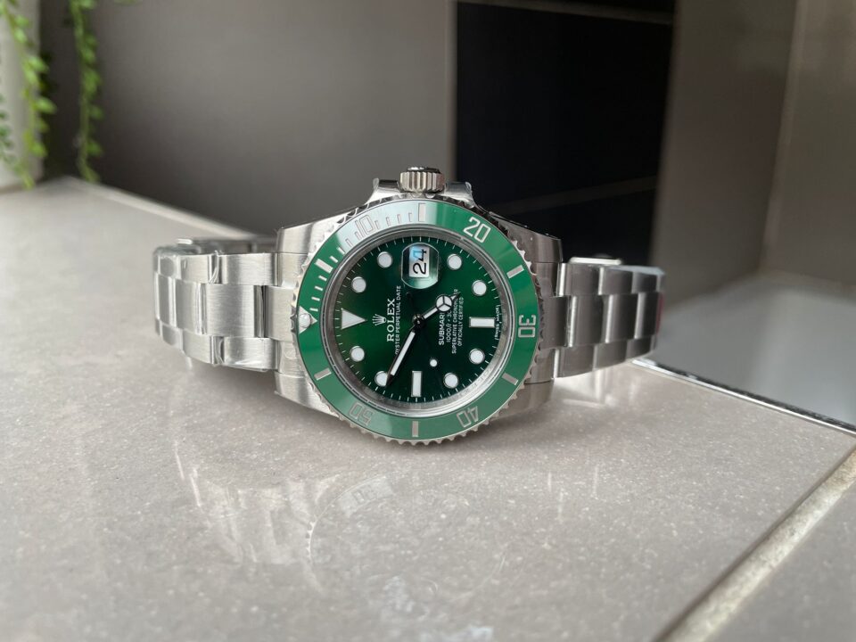 VSF FACTORY 1:1 HULK SUBMARINER 116610 LV BEST EDITION GREEN CERAMIC 904L STEEL VS3135