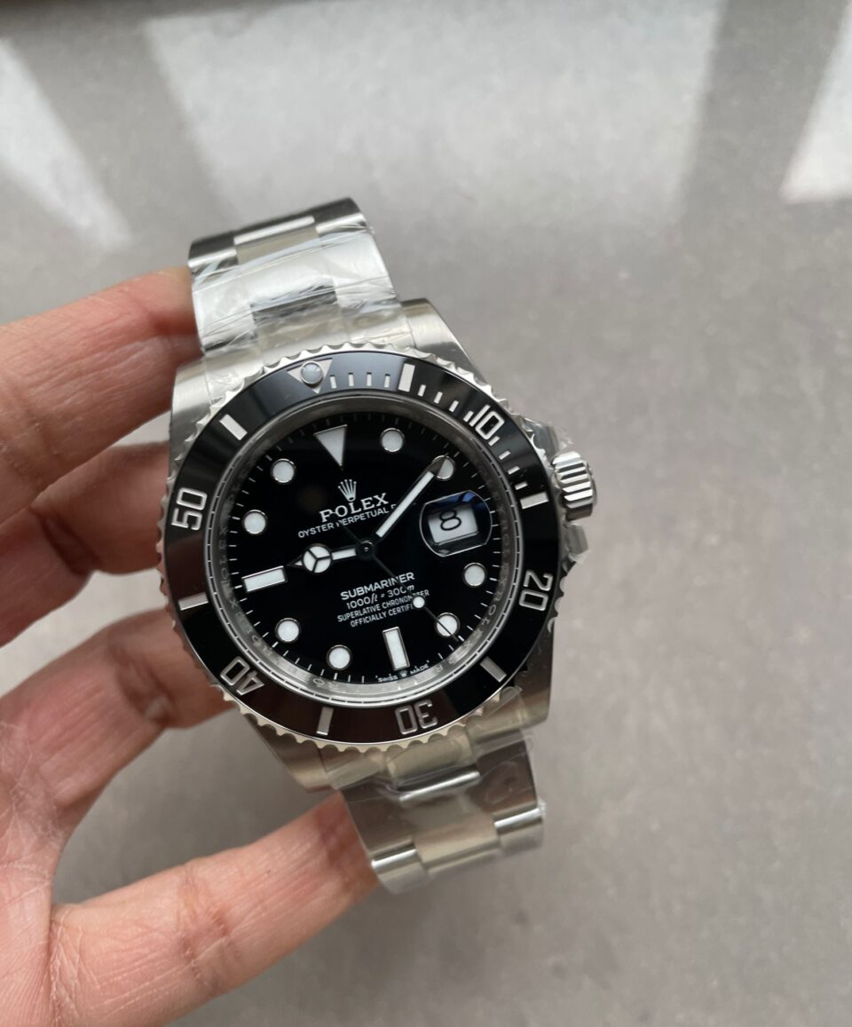 VSF FACTORY 1:1 SUBMARINER SUB DATE SUBMARINER 41MM 126610 LN BEST EDITION BLACK CERAMIC 904L STEEL VS3235