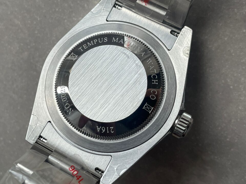 GMF FACTORY 1:1 Submariner “Tempus Machine Red Depth 216A” 904L SS Black Dial A3130