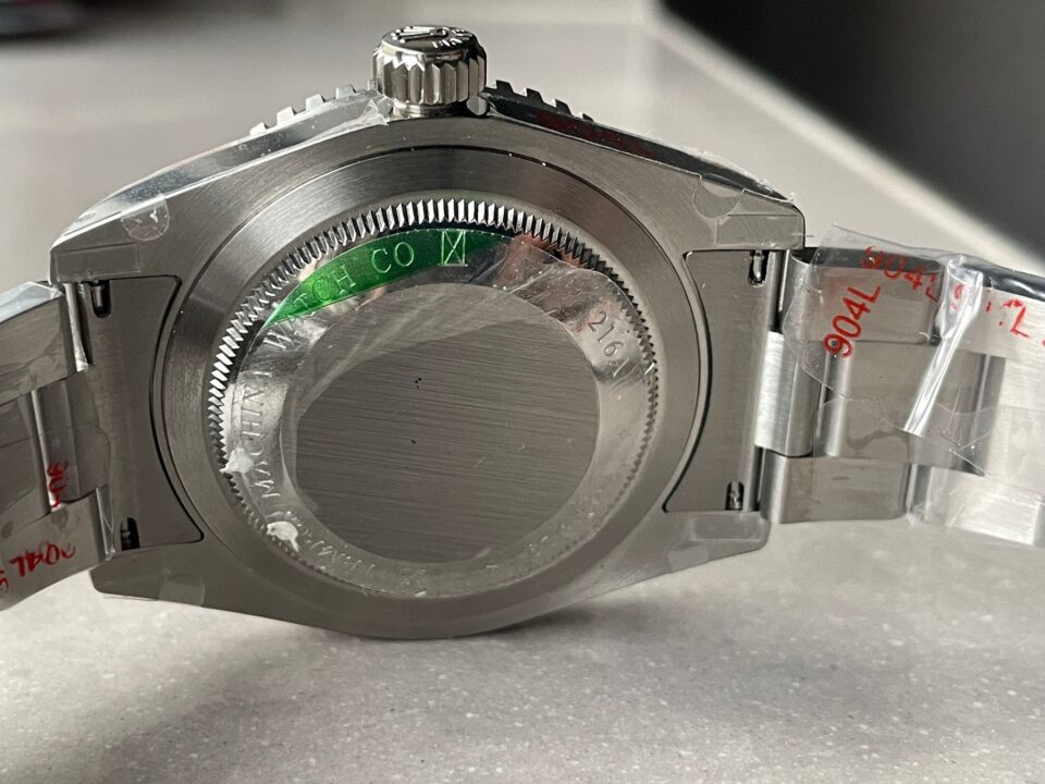 GMF FACTORY 1:1 Submariner “Tempus Machine Red Depth 216A” 904L SS Black Dial A3130