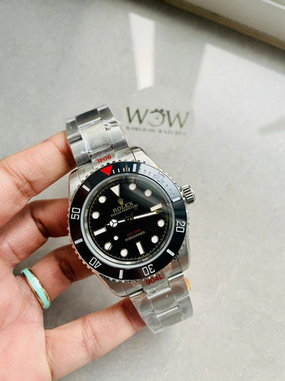 GMF FACTORY 1:1 Submariner “Tempus Machine Red Depth 216A” 904L SS Black Dial A3130