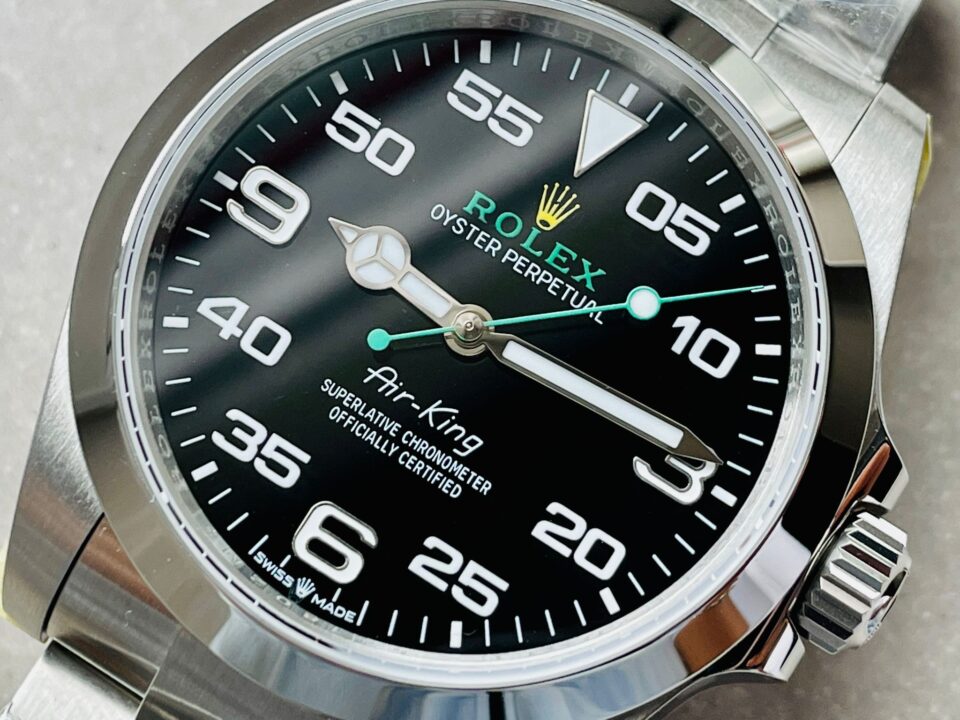 JVSF Factory 1:1 Air-King 40mm 126900 904L SS Black Dial VR3230