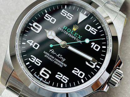 JVSF Factory 1:1 Air-King 40mm 126900 904L SS Black Dial VR3230