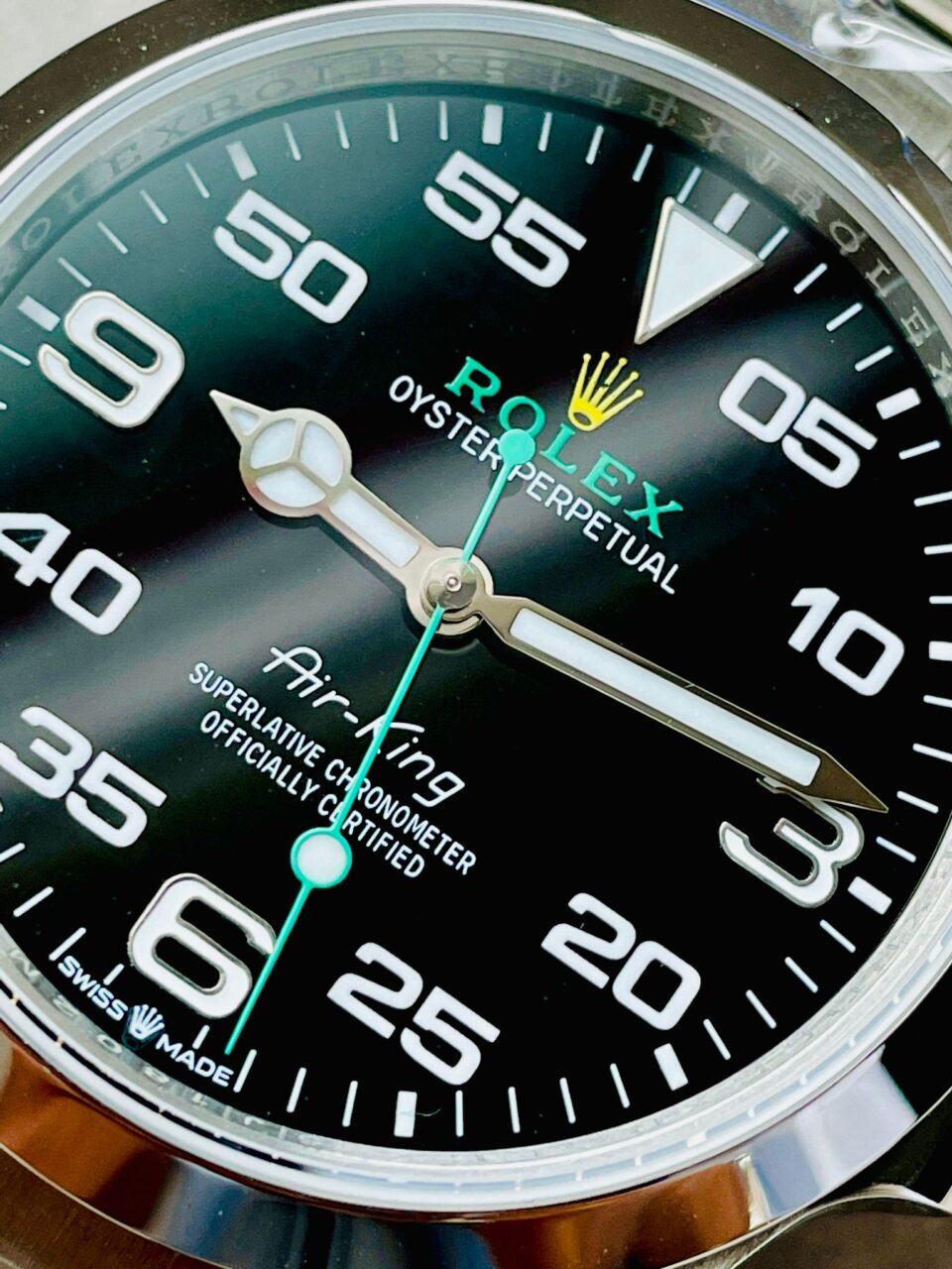 JVSF Factory 1:1 Air-King 40mm 126900 904L SS Black Dial VR3230