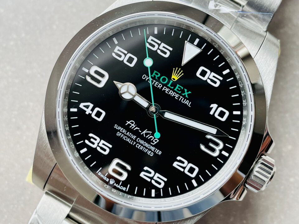 JVSF Factory 1:1 Air-King 40mm 126900 904L SS Black Dial VR3230