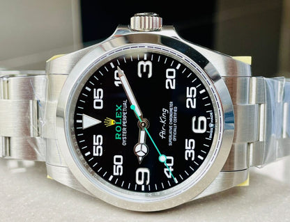 JVSF Factory 1:1 Air-King 40mm 126900 904L SS Black Dial VR3230