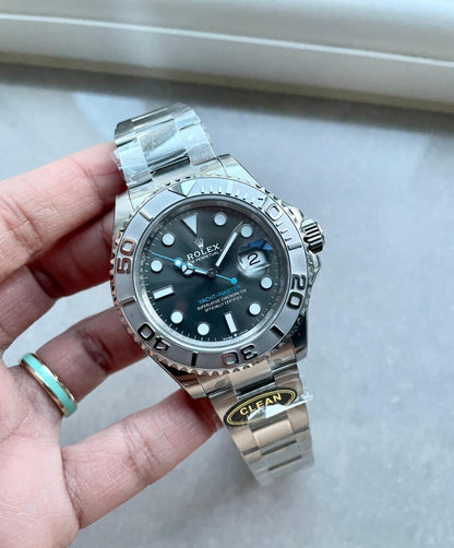CLEAN FACTORY 1:1 Yacht-Master 126622 904L Steel Best Edition Rhodium Dial on SS Bracelet VR3235