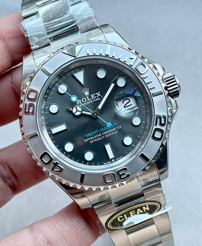 CLEAN FACTORY 1:1 Yacht-Master 126622 904L Steel Best Edition Rhodium Dial on SS Bracelet VR3235