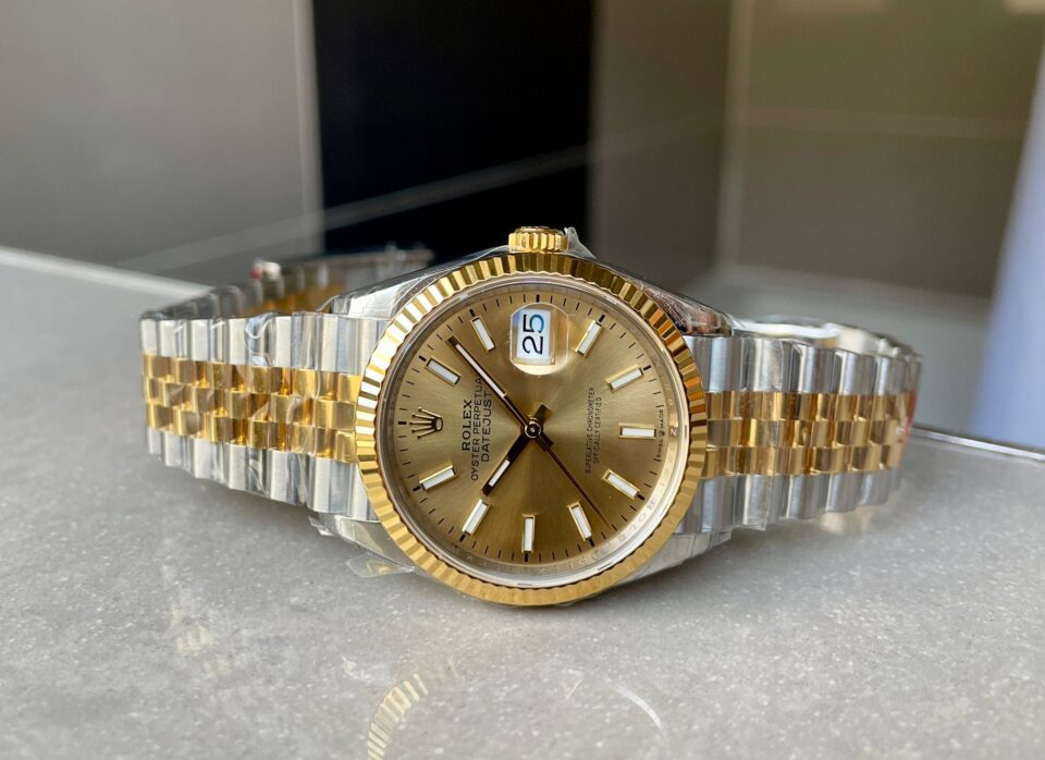 VSF Factory 1:1 Best DateJust 36 SS 126233 Edition 904L Steel YG Stick Dial VS3235