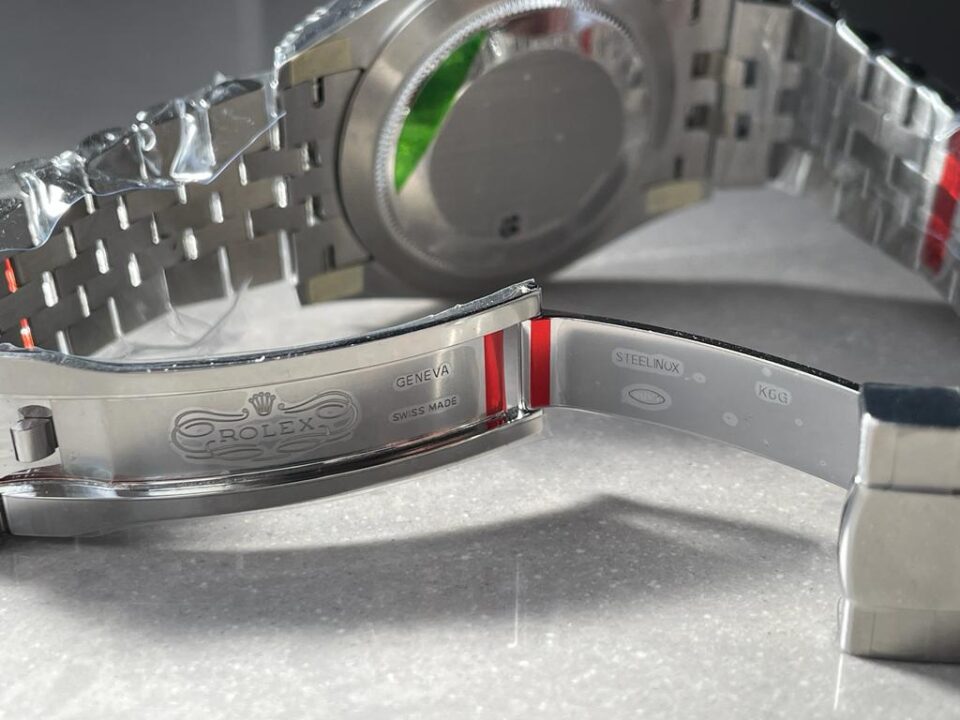 VSF Factory 1:1 Datejust 41mm 126334 904L SS Fluted Bezel Patterned Blue MOTIF Dial VS3235
