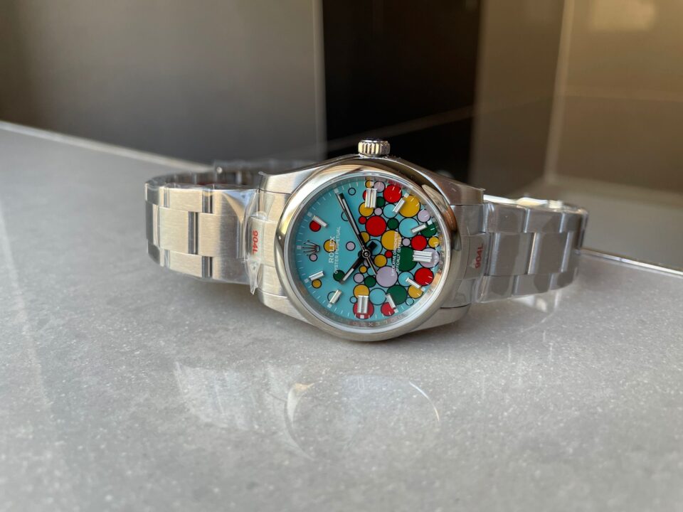 KRF Factory 1:1 Oyster Perpetual 36 126000 904L SS Bubble Dial A2824