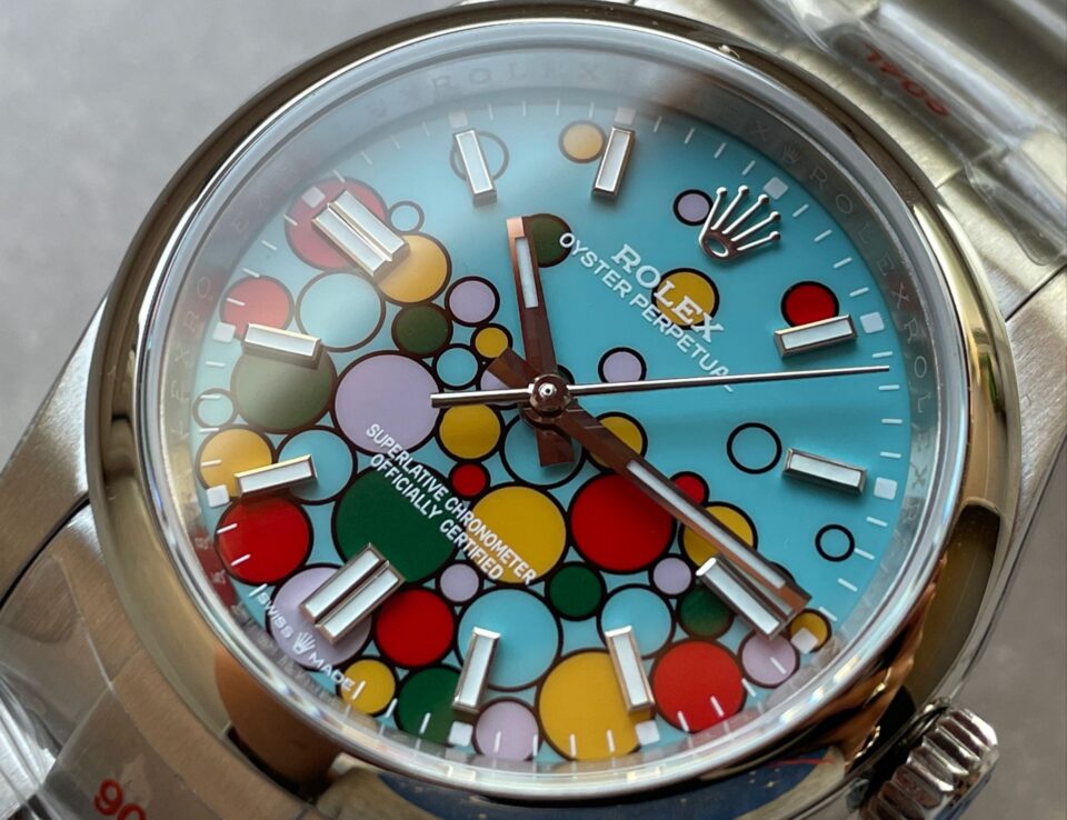 KRF Factory 1:1 Oyster Perpetual 36 126000 904L SS Bubble Dial A2824