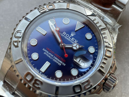 Clean Factory 1:1 Yacht-Master 126622 Best Edition 904L Steel Blue Dial on SS Bracelet VR3235