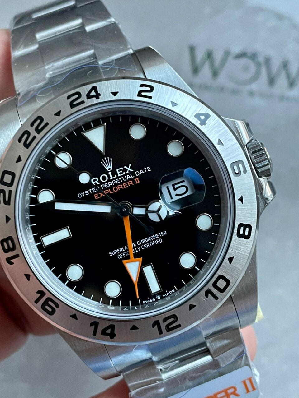 JVSF Factory 1:1 Explorer II 42mm 226570 904L SS Best Edition Black Dial VR3285