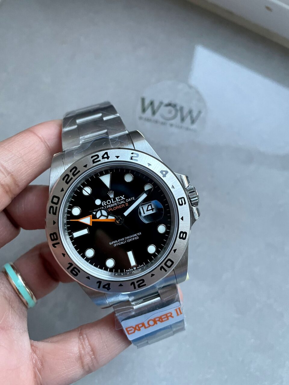 JVSF Factory 1:1 Explorer II 42mm 226570 904L SS Best Edition Black Dial VR3285