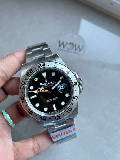 JVSF Factory 1:1 Explorer II 42mm 226570 904L SS Best Edition Black Dial VR3285