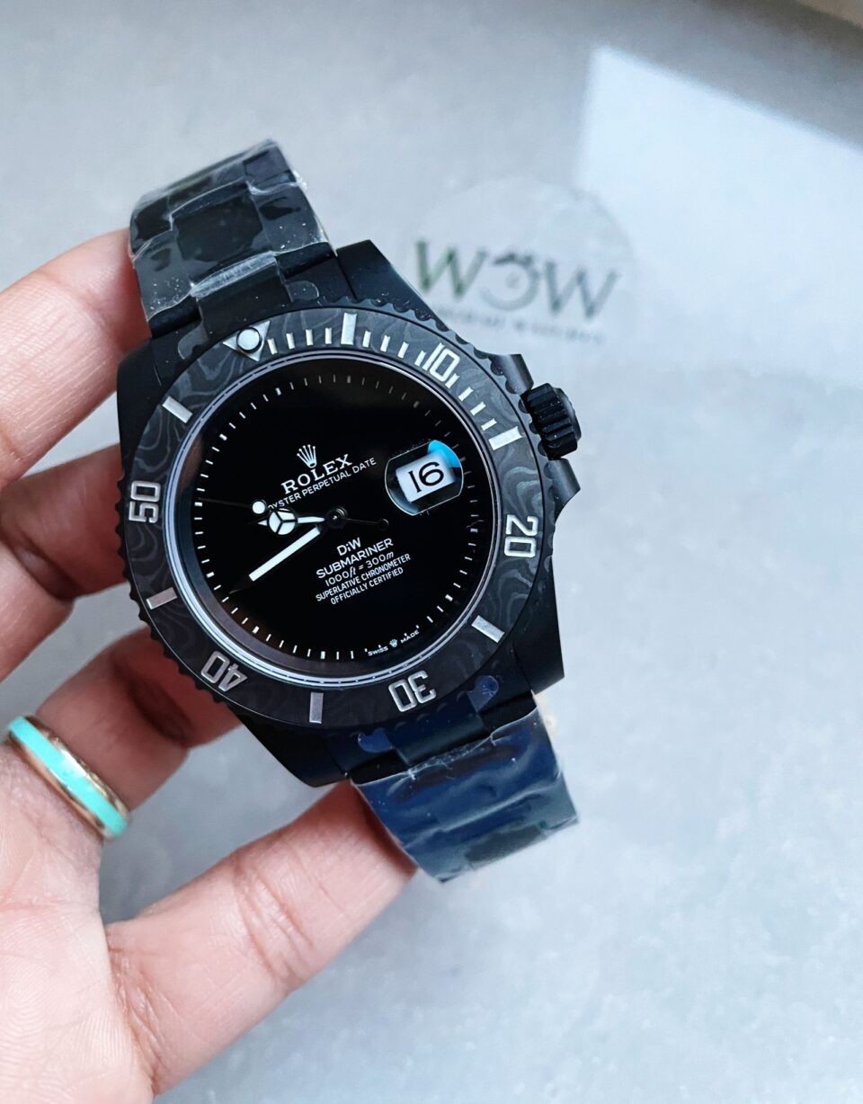 VSF FACTORY 1:1 Submariner DiW 904L DLC Graduated Blue Dial VS3135