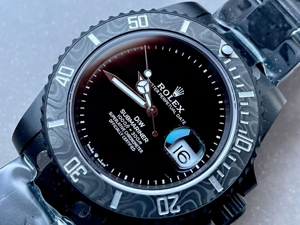 VSF FACTORY 1:1 Submariner DiW 904L DLC Graduated Blue Dial VS3135