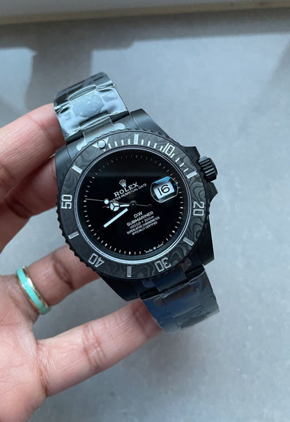 VSF FACTORY 1:1 Submariner DiW 904L DLC Graduated Blue Dial VS3135