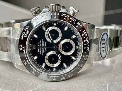 CLEAN FACTORY 1:1 Daytona 116500 PANDA Best Edition CF 904L SS Case and BLACK Dial