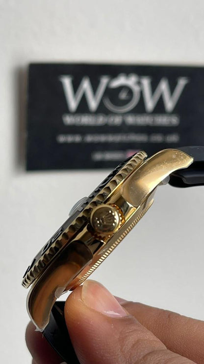 CLEAN FACTORY 1:1 Yacht-Master 42mm 226658 YG Black Dial on Rubber Strap VR3235