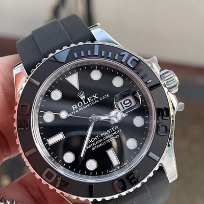 VSF FACTORY 1:1 Yacht-Master 42mm 226659 Best Edition 3D Black Ceramic Bezel VS3235