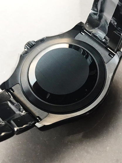 VRF FACTORY 1:1 YachtMaster All Black PVD Best Edition Black Dial SA3135